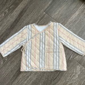 Baby Burberry Quilted Icon Jacket